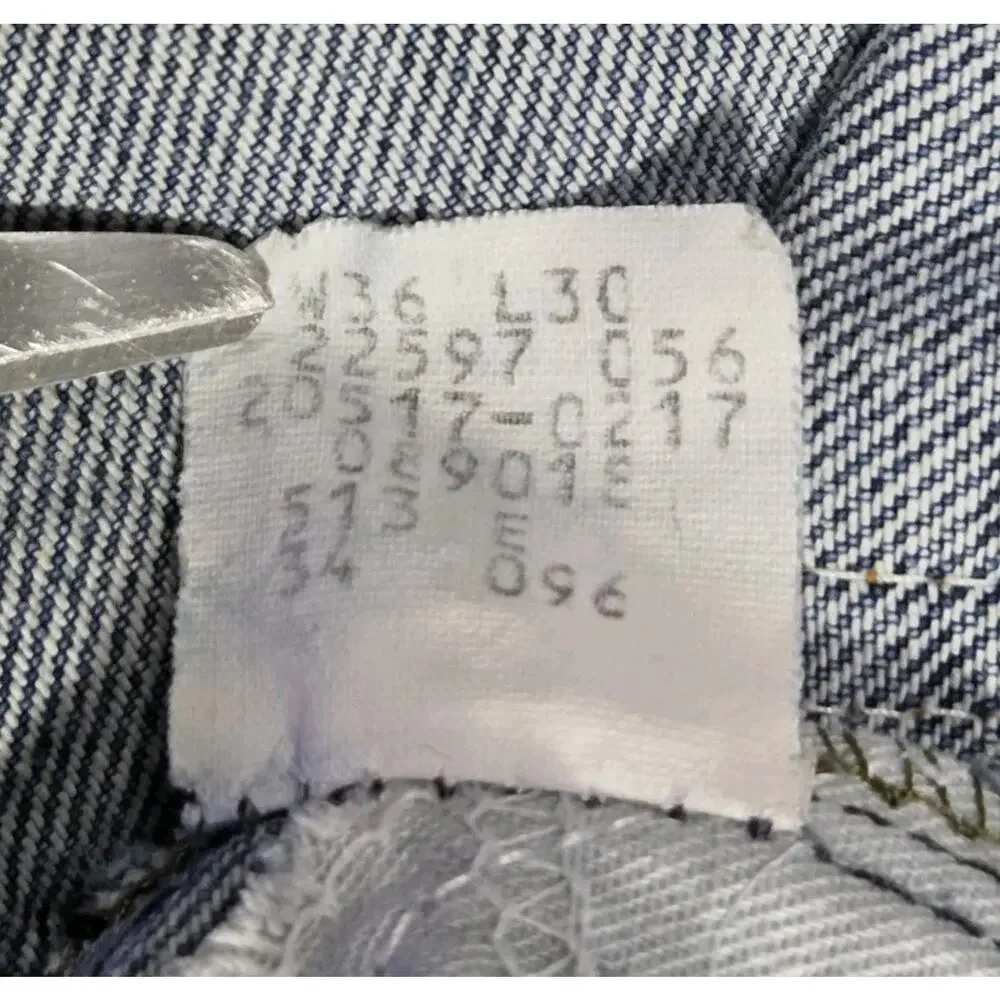80s Levis Orange Tab Jeans Vtg 517 Bootcut Distressed Indie Sleaze 34x28 Actual
